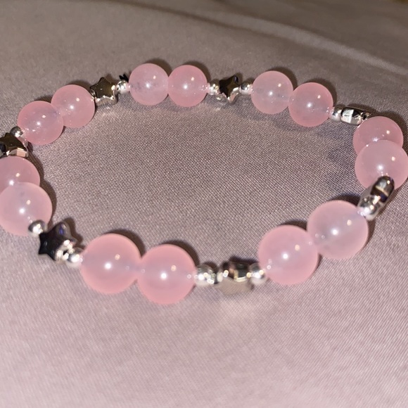Pink Chalcedony Bracelet - Picture 3 of 3